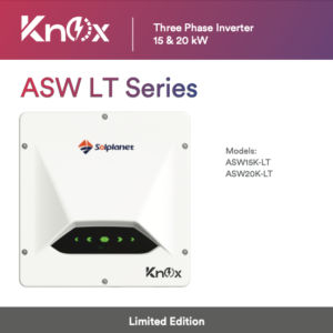 Konx Three Phase Inverter ASW LT Series 15 & 20KW
