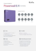 Ultra-Safe Knox Powerwall 6.11 Lithium Battery 51.2V 100Ah | 5.12kWh Long-Life Energy Storage - Image 2