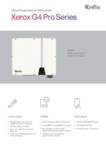 Knox Xerox G4 Pro 40kW–50kW Best Three Phase Solar Inverter | Power Full High Efficiency Commercial PV Inverter - Image 2
