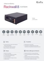Knox Rackwall 8 51.2V 150Ah LiFePO4 Lithium Battery | High-Performance 7.68kWh Rack Energy Storage - Image 2