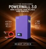 Upgraded Knox Powerwall 3.0 25.6V 100Ah